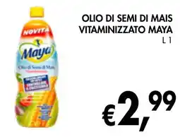 èccoMI Olio di semi di mais vitaminizzato MAYA offerta