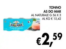 èccoMI Tonno as do mar al naturale offerta