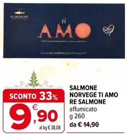 Iperal Salmone norvege ti amo RE SALMONE offerta