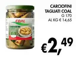 èccoMI Carciofini tagliati COAL offerta