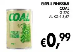 èccoMI Piselli finissimi COAL offerta