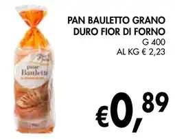 èccoMI Pan bauletto grano duro fior di forno offerta