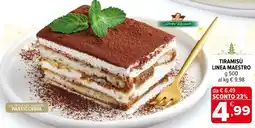 Iperal Tiramisù linea maestro offerta