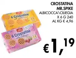 èccoMI Crostatina mr.spike albicocca\ciliegia offerta