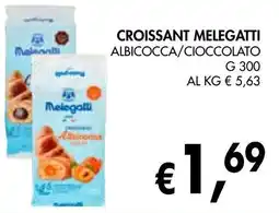 èccoMI Croissant melegatti albicocca/cioccolato offerta