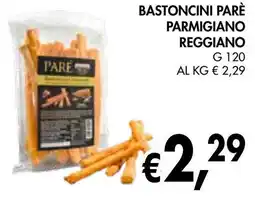 èccoMI Bastoncini parè parmigiano reggiano offerta