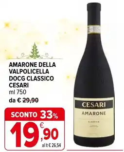 Iperal Amarone della valpolicella docg classico CESARI offerta