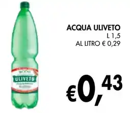 èccoMI Acqua uliveto offerta