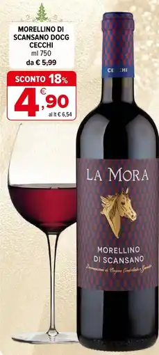 Iperal Morellino di scansano docg CECCHI offerta
