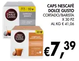 èccoMI Caps nescafè dolce gusto cortado/barista offerta