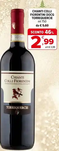 Iperal Chianti colli fiorentini docg torrequercie offerta