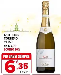 Iperal Asti docg cortesio offerta