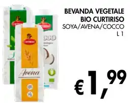 èccoMI Bevanda vegetale bio curtiriso soya/avena/cocco offerta