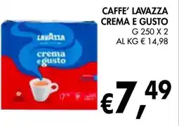 èccoMI Caffe' lavazza crema e gusto offerta