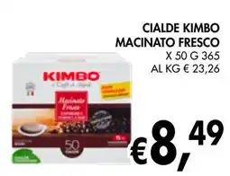 èccoMI Cialde kimbo macinato fresco offerta