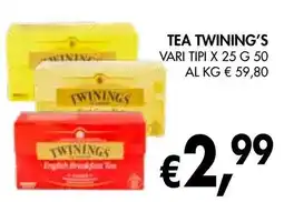 èccoMI Tea TWININGS offerta