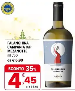 Iperal Falanghina campania igp mezanotte offerta