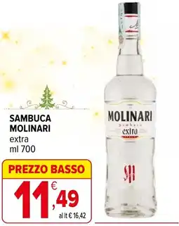 Iperal Sambuca MOLINARI offerta