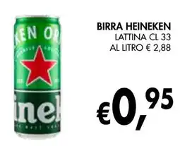 èccoMI Birra heineken lattina offerta