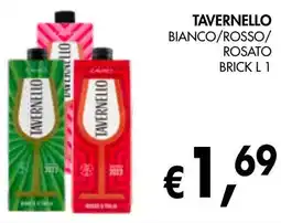 èccoMI Tavernello bianco/rosso/ rosato brick offerta