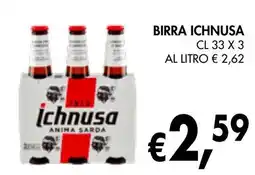 èccoMI Birra ICHNUSA offerta