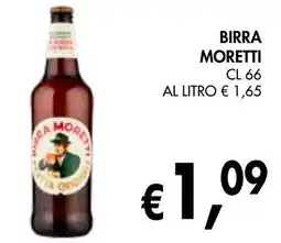 èccoMI Birra MORETTI offerta