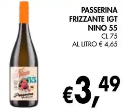 èccoMI Passerina frizzante igt nino 55 offerta