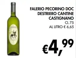 èccoMI Falerio pecorino doc destriero cantine castignano offerta