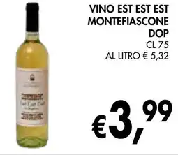 èccoMI Vino est est est montefiascone dop offerta