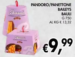 èccoMI Pandoro/panettone baileys BAULI offerta