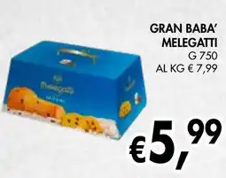 èccoMI Gran baba' MELEGATTI offerta
