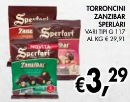 èccoMI Torroncini zanzibar SPERLARI offerta