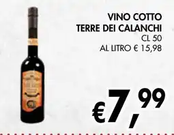 èccoMI Vino cotto terre dei calanchi offerta