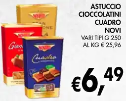 èccoMI Astuccio cioccolatini cuadro NOVI offerta