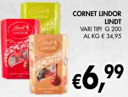 èccoMI Cornet lindor LINDT offerta