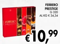 èccoMI Ferrero prestige offerta
