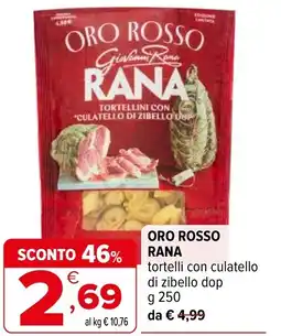 Iperal Oro rosso RANA offerta
