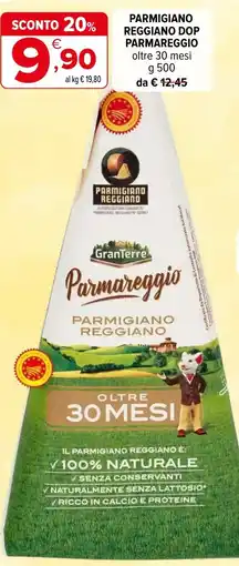 Iperal Parmigiano reggiano dop parmareggio GRANTERRE offerta