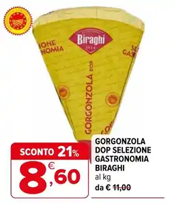 Iperal Gorgonzola dop selezione gastronomia BIRAGHI offerta