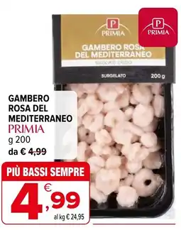 Iperal Gambero rosa del mediterraneo PRIMIA offerta