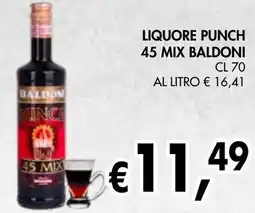 èccoMI Liquore punch 45 mix baldoni offerta