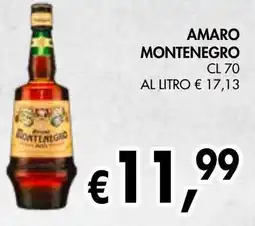 èccoMI Amaro montenegro offerta