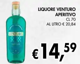 èccoMI Liquore venturo aperitivo offerta