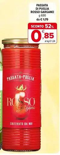 Iperal Passata di puglia ROSSO GARGANO offerta