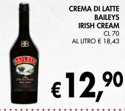 èccoMI Crema di latte baileys irish cream offerta