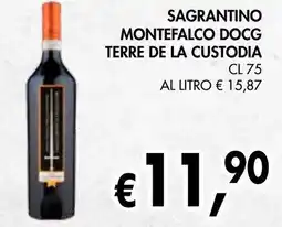 èccoMI Sagrantino montefalco docg terre de la custodia offerta