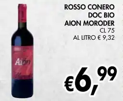 èccoMI Rosso conero doc bio aion moroder offerta