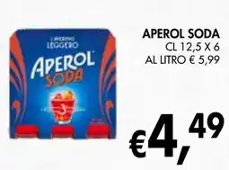 èccoMI Aperol soda offerta