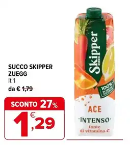 Iperal Succo skipper ZUEGG offerta