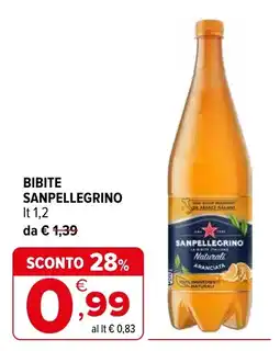 Iperal Bibite SANPELLEGRINO offerta